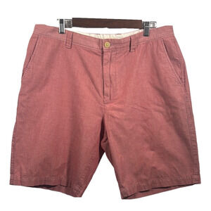 J. Crew Red Flat Front Shorts Versatile Summer Essential